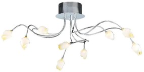 Luxera 64031 - LOTOSS Lampadario fisso 9xG4/20W/230V