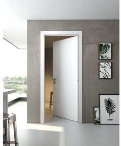 Porta battente Pisa bianco L 80 x H 210 cm reversibile