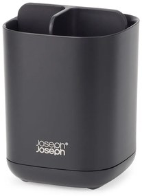 Portaspazzolini in plastica nero EasyStore - Joseph Joseph