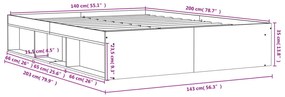 Giroletto in Bianco 140x200 cm