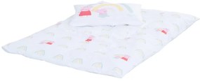 Biancheria da letto per culla in cotone 100x135 cm Peppa Pig - Roba