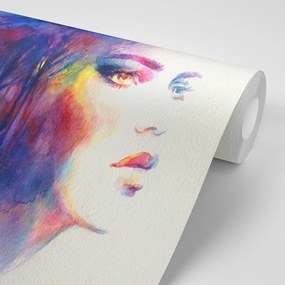 Carta da parati – Bellezza femminile affascinante