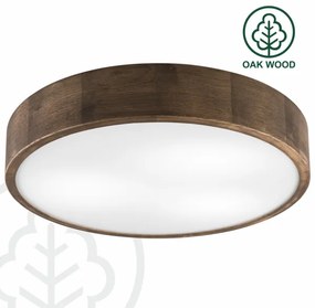 Brilagi - Lampada LED da soffitto CARVALHO 3xE27/60W/230V noce Ø 47 cm