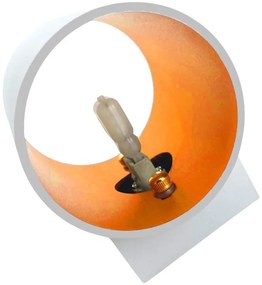 Applique SQUALLA TUBA 1xG9/50W/230V bianco/oro