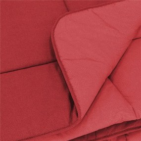 Trapunta Invernale Double Face Varie Misure Gabel Chromo in Cotone  Colore Rosso, Dimensioni e Misure Piazza e Mezzo