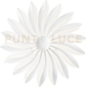 Plafoniera led sunrise bianca 100w 11700lm 4000k dimmerabile 61,5x6...