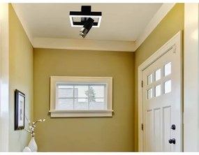 Plafoniera LED dimmerabile LED/50W/230V 3000-6500K nero + telecomando