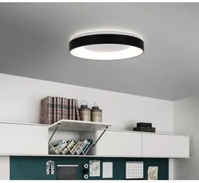 Eglo 75661 - Plafoniera LED dimmerabile JUTIO 4xLED/8,1W/230V nero + +TC