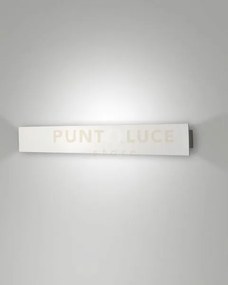 Lotus applique bianca 64,5cm a led 3000k - 20w - 2700 lm dimmerabil...