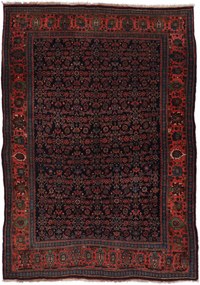 Kurdi Tappeto 210x150 (Iran) Annodato A Mano