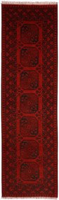 Afghan Tappeto 80x280 Rosso (Afghanistan) Annodato A Mano