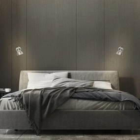 Briloner 2049-014 - Faretto da parete RETRO 1xE14/40W/230V grigio