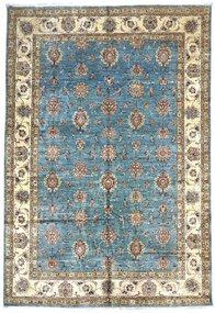 Ziegler Tappeto 260x340 Blu (Pakistan) Annodato A Mano
