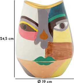 Vaso Piccassy Color Fat Cm Ø 19X24,5