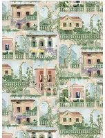 Osborne & Little Tapete Villa Como - Terracotta