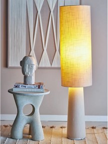 Lampada da terra in colore naturale con paralume in tessuto (altezza 120 cm) Emmie - Bloomingville