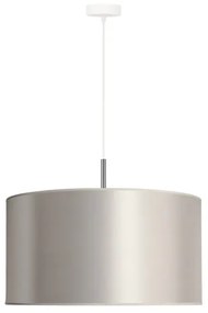 Duolla - Lampadario a sospensione con filo CANNES 1xE27/15W/230V diametro 45 cm argento