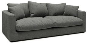 Divano grigio 220 cm Comfy - Scandic