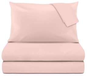 Completo letto matrimoniale rosa cipria Sugar