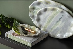 Vassoio decorativo in marmo 25x40 cm Waved - PT LIVING