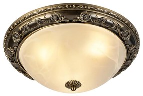 Brilagi - Plafoniera CLASSIC 3xE27/60W/230V ottone