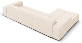 Divano angolare crema (angolo sinistro) Chicago - Cosmopolitan Design