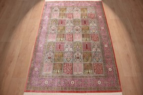 Ghom Tappeto 130x200 (Iran) Annodato A Mano