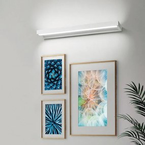 Applique LED moderno in gesso Leukas bianco TECNICO