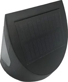 Lampada da parete solare LED con sensore LED/3W/3,7V 1200 mAh IP54 nero