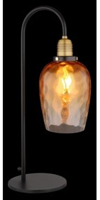 Globo 15786T - Lampada da tavolo SALVY 1xE27/60W/230V arancione