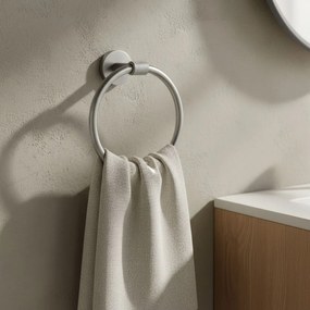 Portasciugamano da bagno Ring 5710 Galo Brush Nickel