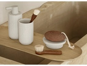 Dispenser per sapone grigio scuro in poliresina 300 ml Kua – Blomus