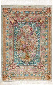 Ghom Tappeto persiano 80x120 (Iran) Annodato A Mano