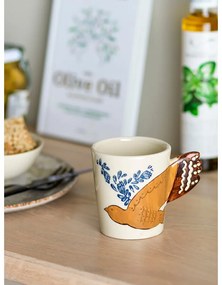 Tazza in gres crema 260 ml Hezha - Bloomingville Mini