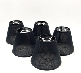 Brilagi - Lampadario LED ANTHONY 5xE14/40W/230V rovere/noce nero