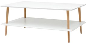 Tavolino bianco con base ribassata KORO Koro - Ragaba