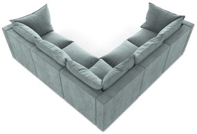 Divano angolare blu Manao – Makamii