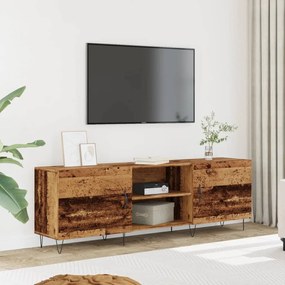 Mobile Porta Tv Legno Antico 150x30x50 Cm İn Truciolato /