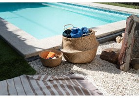 Cesto portaoggetti in seagrass chiaro , ⌀ 36 cm - Compactor