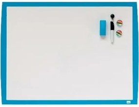 Lavagna magnetica Nobo Azzurro 58,5 x 43 cm Bianco