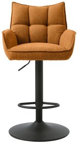 Set di sbagelli da bar arancioni con altezza regolabile 2 pz Marilla – Unique Furniture