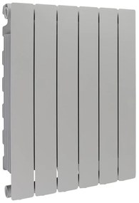 Termosifone in alluminio 6 elementi interasse 600 mm PRODIGE MODERN silver