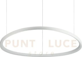 Gemini sospensione led 78 w on-off 9100 lm 4000 k bianco 99,5cm