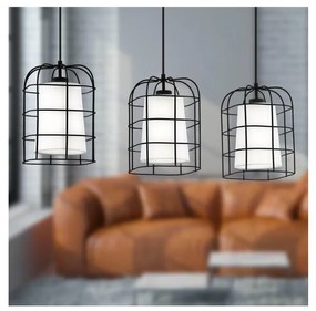 Eglo 43355 - Lampadario a sospensione con filo BITTAMS 3xE27/28W/230V