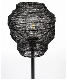 Lampada da tavolo nera Lena - White Label