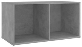 Mobili TV 2 pz Grigio Cemento 72x35x36,5 cm in Truciolato