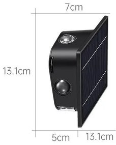 Immax 08487L - Applique a LED solare con sensore LED/2W/5V IP54