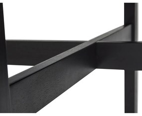 Tavolo da pranzo rotondo nero ø 120 cm Fjord - Hübsch