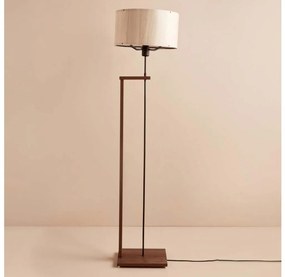 Lampada a piantana AYD 1xE27/40W/230V marrone/beige