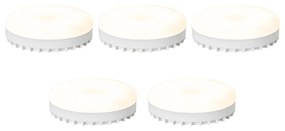 Set di 5 lampadine LED Smart GX53 dimmerabili 9W 806LM 2700K-6500K